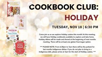 E B B   Cookbook Club Holiday  Presentation