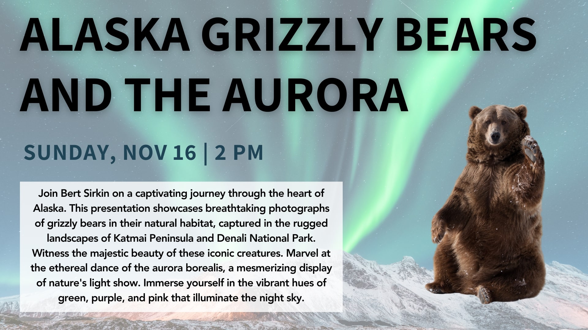 EBB   Alaska Grizzly Bears  Presentation