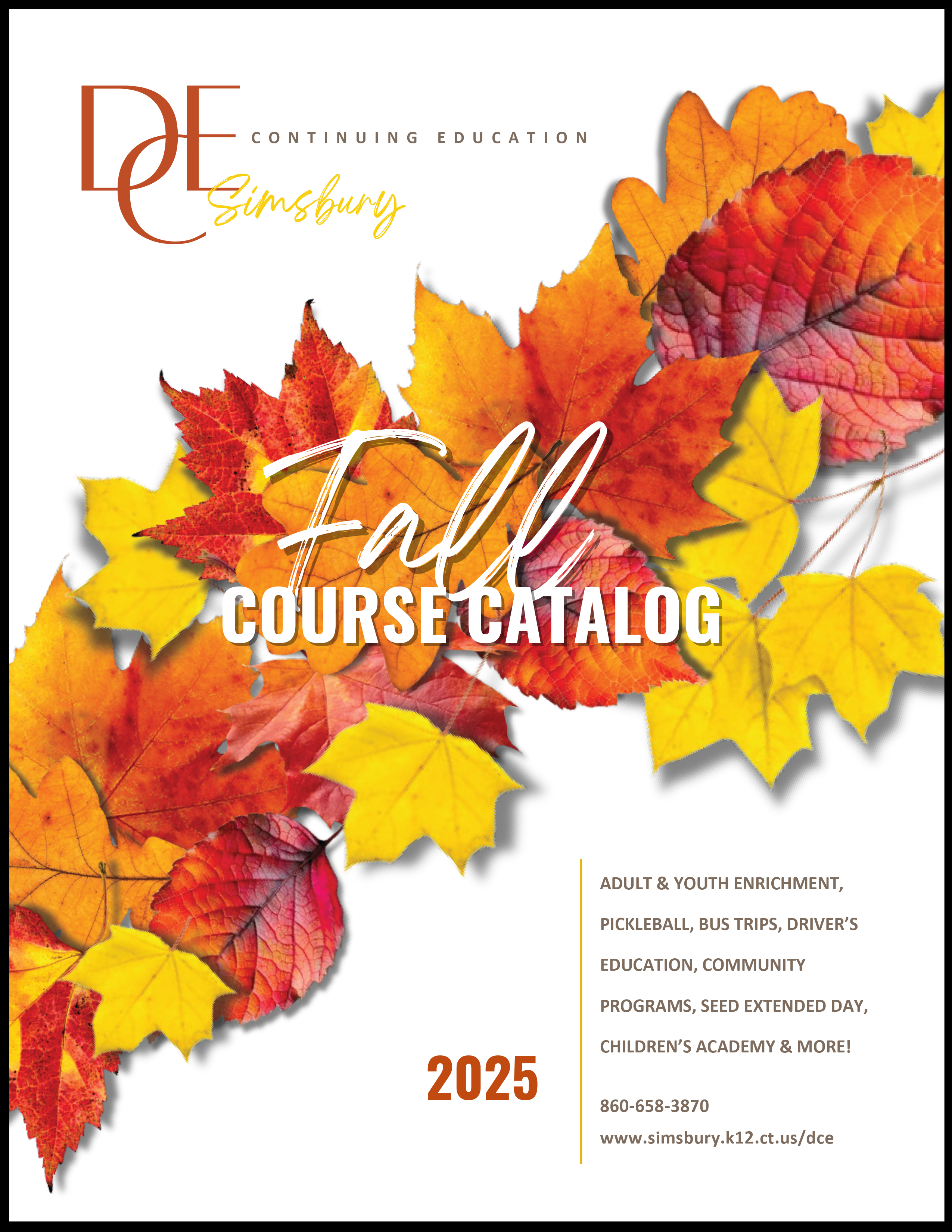 Fall Brochure Cover
