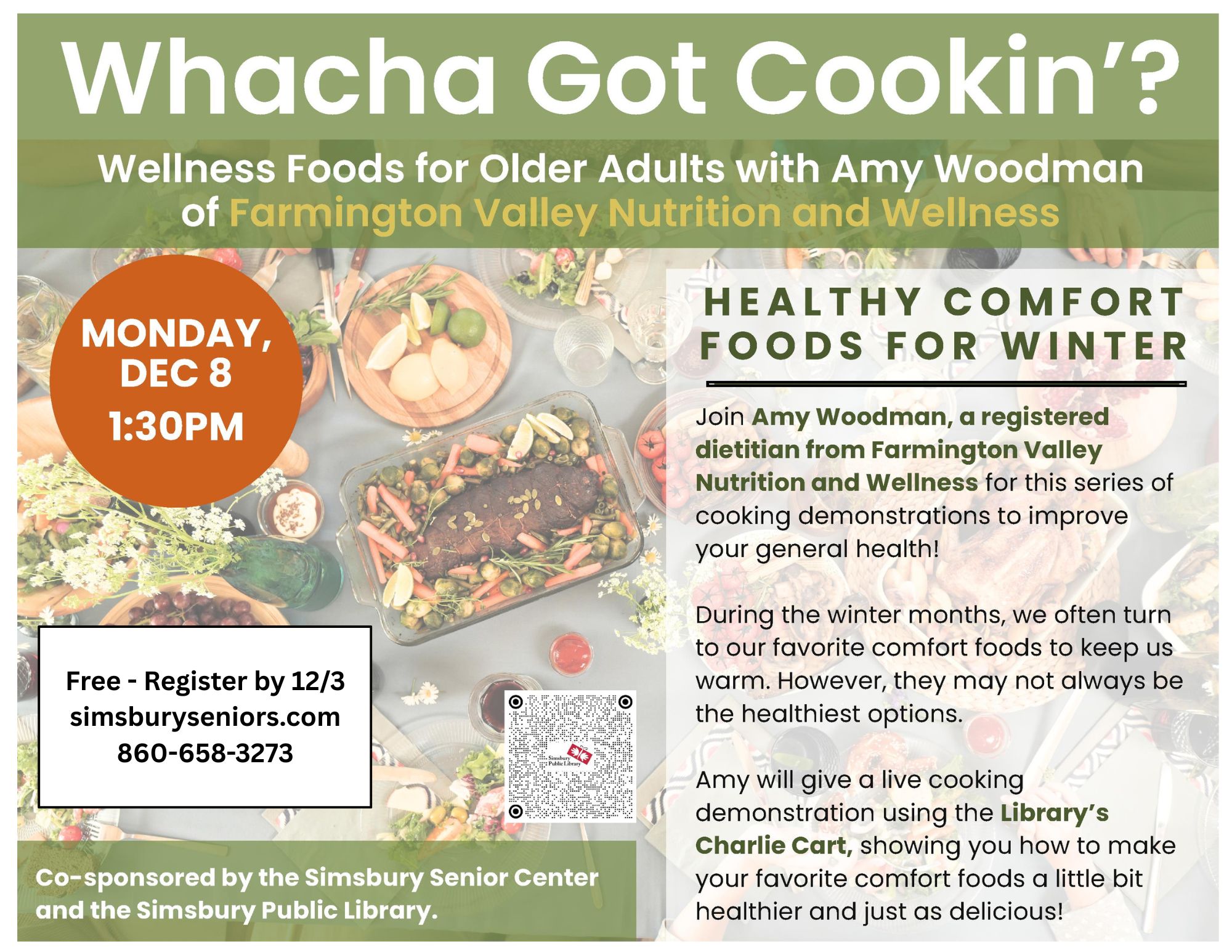 Flier Whacha Got Cookin DEC